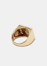 Load image into Gallery viewer, Eye Engraved Square Ring
