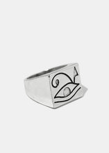 Load image into Gallery viewer, Eye Engraved Square Ring
