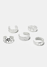 Load image into Gallery viewer, 8-Piece Retro Design Toe Rings
